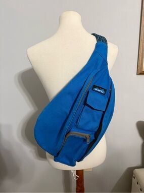Kavu Bright Blue Rope Sling Pack - Men's Crossbody Belt Bag